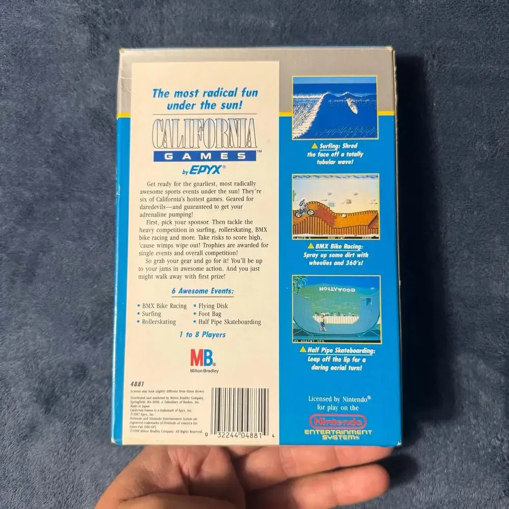 Milton Bradley / Epyx new box